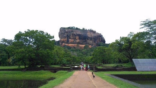 Entering Sigiriya Site