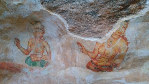 Frescos of Sigiriya