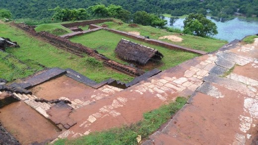 Random building at summit