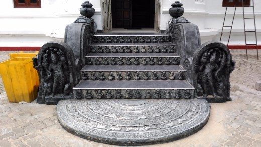 Main temple of Nagadeepa Rajamaha Vihara