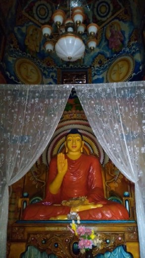Scene from Nagadeepa Rajamaha Vihara