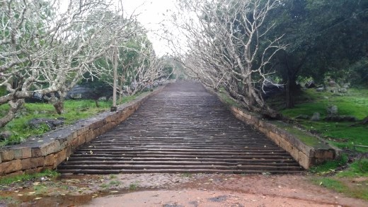 Bottom of the climb to Mihintale