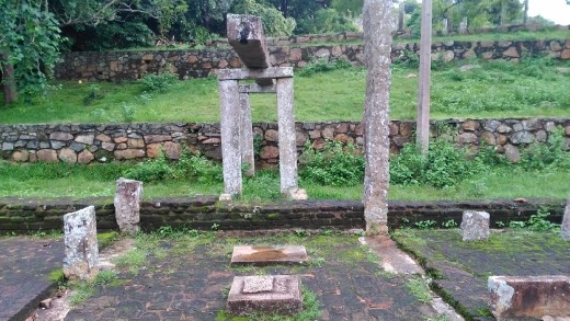 Around the refectory