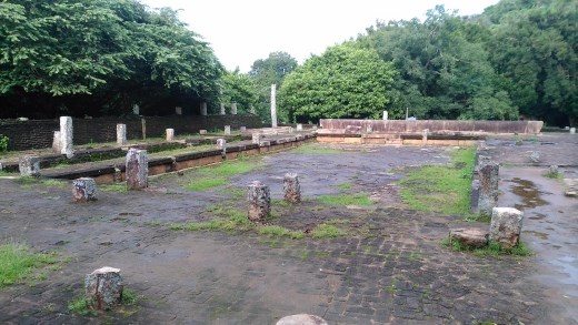 Around the refectory