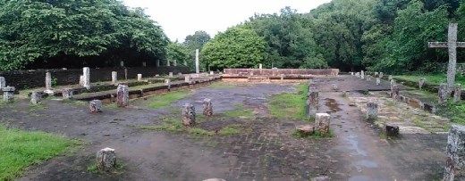 Around the refectory