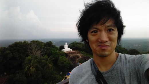 Me at top of Aradhana Gala