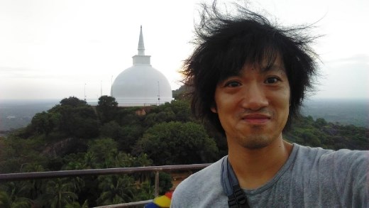 Me at top of Aradhana Gala