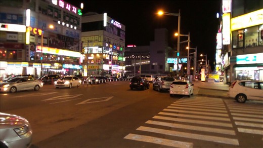 Stop in South Korea for the night.