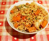 Chahan: Close up of the Japanese fried rice.: by madisonjs, Views[277]