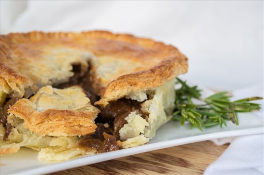 Took everything I had not to tuck into the pie as I was shooting.