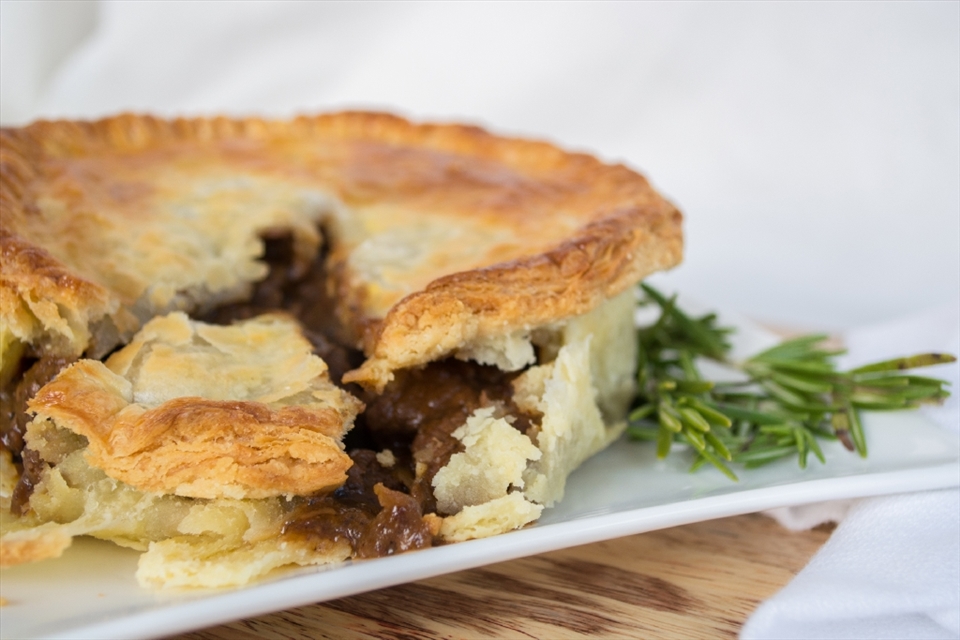 Took everything I had not to tuck into the pie as I was shooting.