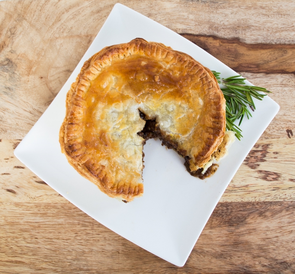 Transforming from bland colour to a vibrant canvas, puff pastry is a must for this recipe.