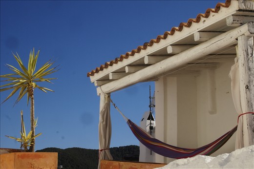 A house reverse in Santa Eularia des Riu