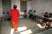 Despite limited access to education and remoteness of their village, some Chepang children are able to receive their basic schooling in a bare and simple classroom.: by magdalena_smieszek, Views[2017]