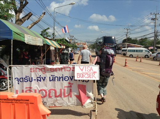 Welcome to Cambodia! Walking from Thailand to Cambodia by foot is one of the most interesting moments in South-East Asia.