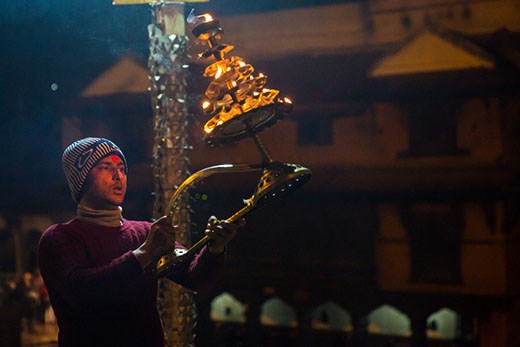 Shiva Arati at Pashupatinath