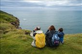 Puffin spotting with binoculars for the whole family in the part of the cliff that faces Atlantic Ocean.: by maikm, Views[439]