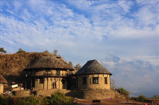 Early morning view from Sarangkot , Pokhara