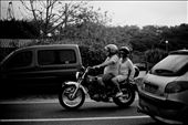 Transport: The best way to adventure round Hossegor during the ASP is by bike! this couple were squeezing there way through the traffic jams making travelling look easy.  : by maisiemarshall, Views[195]