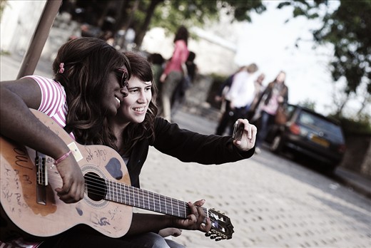 Happiness outside the world.