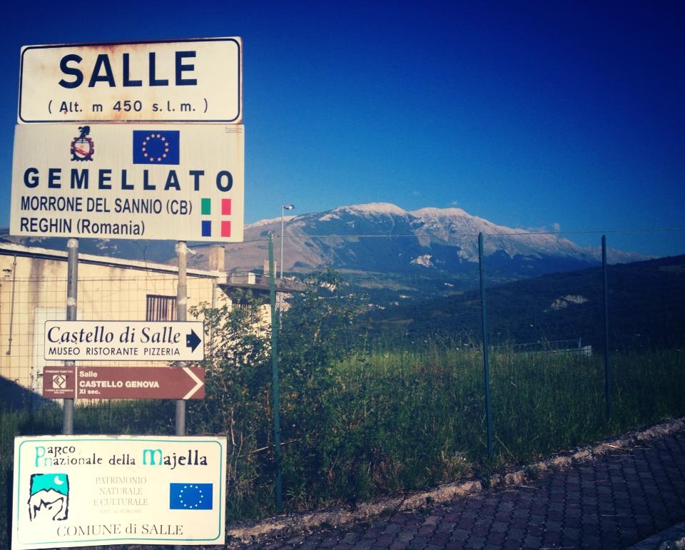 My recipe is inspired by my dad's native village of Salle in the Parco Nazionale della Majella in Abruzzo
