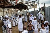 Christians wait for a religious ceremony at the Church of God in the floating sl: by makoko, Views[503]