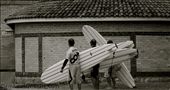 Four gentlemen surfers Palm beach Australia.: by mal108, Views[231]