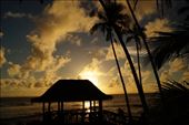 Sunset at Return to Paradise Fale on the Waters: by malas, Views[181]