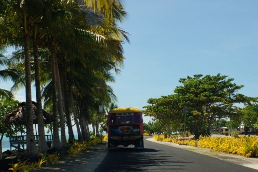 Local public transport at Savaii