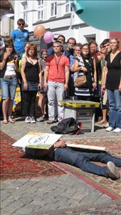 Flashmob presentation. Form of resistance, passive and non-violent communication: by maldev, Views[449]