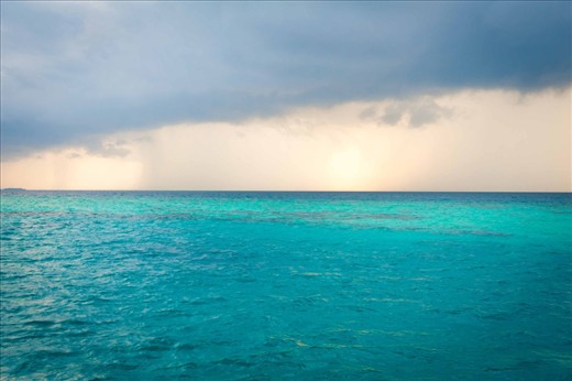 The monsoon season dominates the Maldivian climate from June to August each year which can result in abrupt weather changes that drastically change the landscape.
