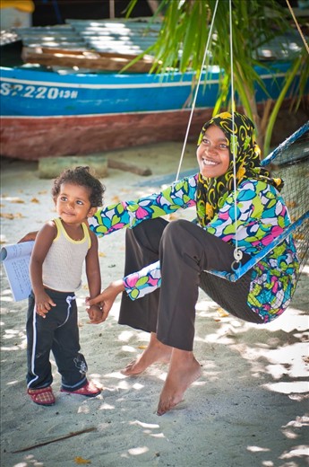 Many islands were affected by the 2004 Boxing Day Tsunami. The villagers of this island in the South Male Atoll recall a one metre wall of water engulfing their small town. Fortunately the locals have had a chance to rebuild and move on with their lives.