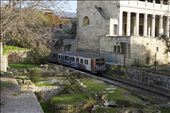 Under the Acropolis, the city train passes through the ancient Athenian market.: by malko, Views[348]