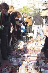 Pedlars selling antiques in the back alleys of todays Athenian market.: by malko, Views[288]