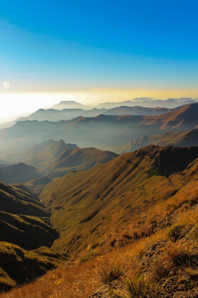 Eye pleasing beauty of the Sentinel Peak on a clear day at sunrise.