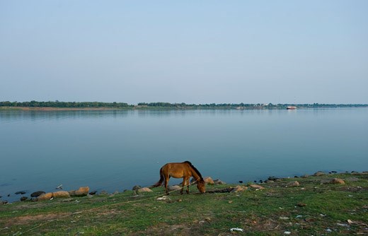 Along the river of Kampong Cham