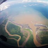 Traveling in Central America, I found a country that took my breath away. With over 25% of its territory protected in conservation areas and national parks, the Costa Rican territory is a lively place and biodiversity. Taking a small plane to the southwest of this Central American country from the capital city San José, in the search for the wild life on the Osa Peninsula, I found in my way with the Térraba & Sierpe mangrove forest, the biggest of the whole region, an impressive sight of his rivers of fresh water terminating in the Pacific Ocean , mangrove containing a large number of species, such a surreal landscape and an unforgettable experience for my eyes.: by manfredtrips, Views[461]