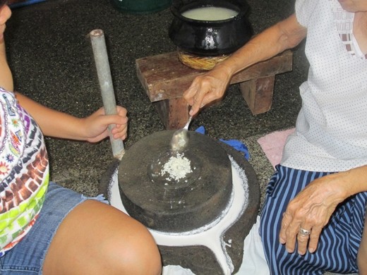 Tricks of the Trade:
Manual Stone Grinder & Masterchef Granny