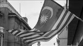 Bandera malaya ondeando.: by manuel, Views[539]