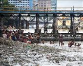 Aseo en Mercado de las Flores, Kolkata: by manuel, Views[173]