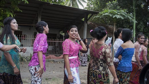 Boda de camino a Ranjini. Lombok.