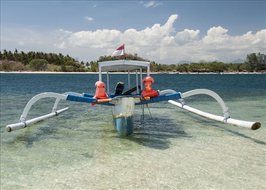 Embarcación de Erni. Gili Kedis. Lombok
