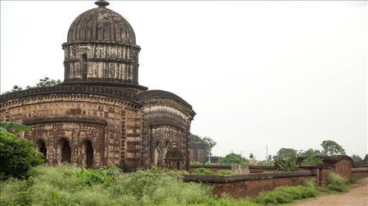 Entorno de templos en Bishnupur