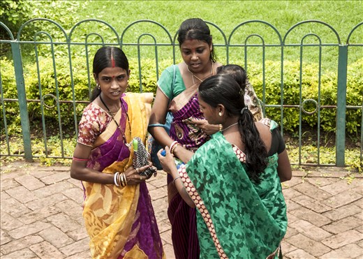 Turistas locales Bishnupur