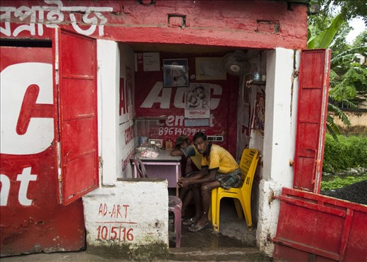 De camino a Sundarbans. West Bengal.
