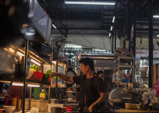 Food Court. Georgetown. Malasia