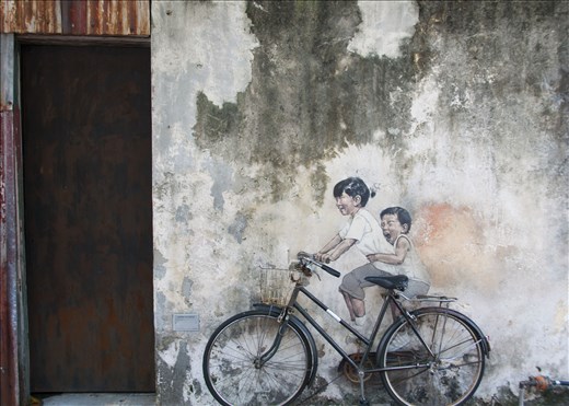 Street Art. Georgetown. Malasia.