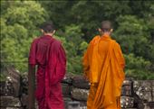 Monjes bajo la lluvia. Angkor Wat. Siem Reap. Camboya.: by manuel, Views[289]