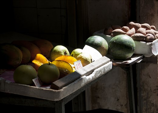 Luces y sombras de las frutas