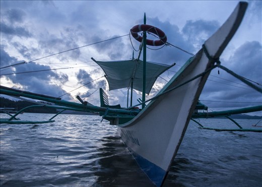 Atardecer. Puerto Barton